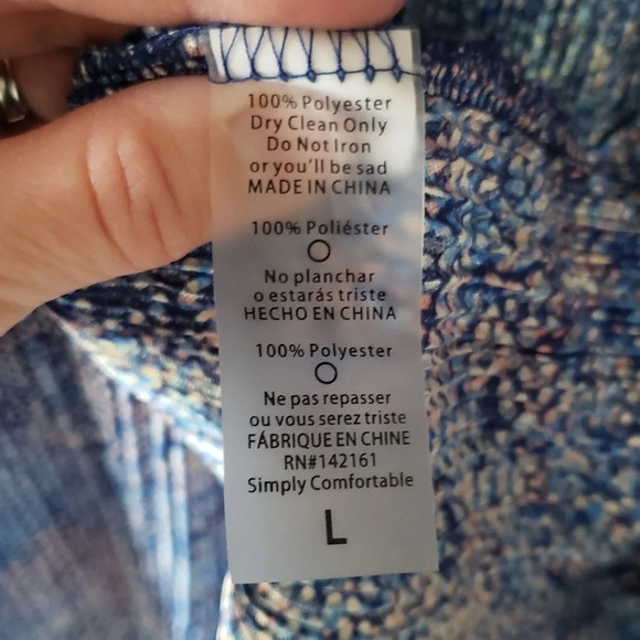 LuLaRoe Long Line Cardigan Women Large Oversized Layer Duster Coastal Beach - Picture 10 of 11